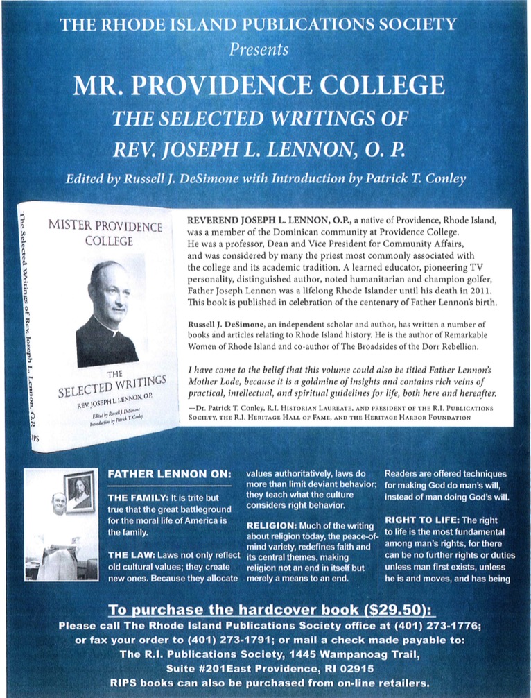 Mr Providence College ad